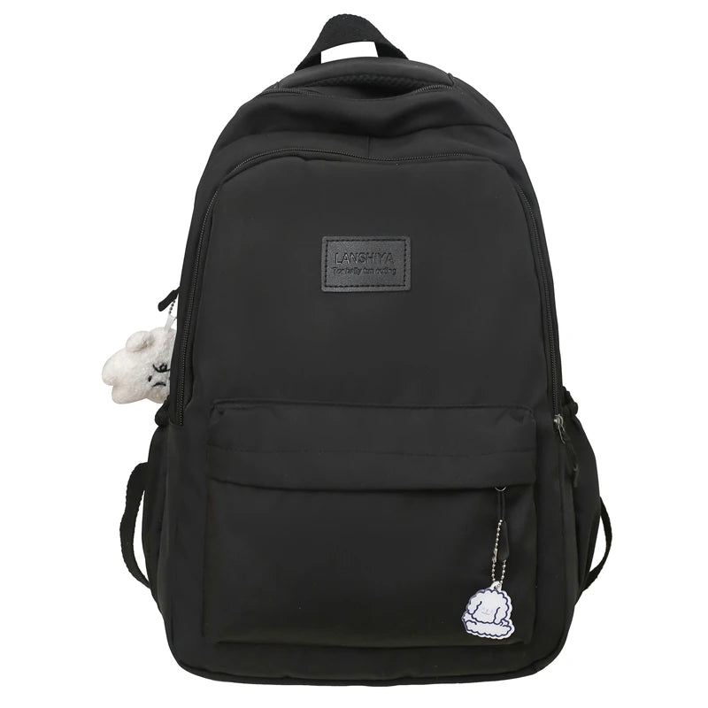 Unisex Softback School Backpack for Students All Purpose Daily Use