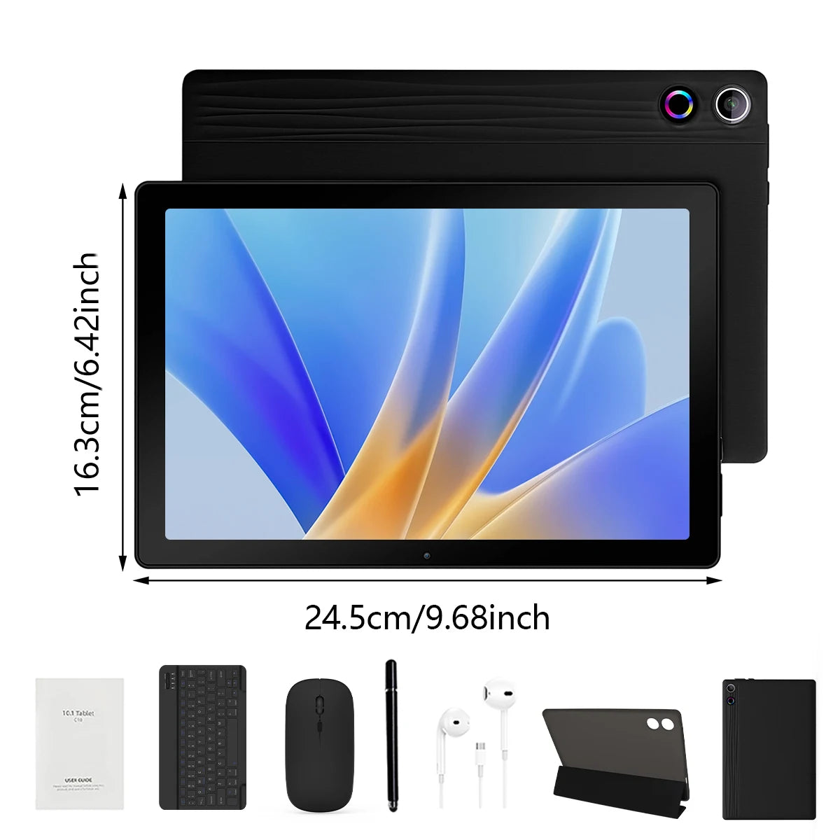 URAO Android Tablet Widevine L1 GMS 5000mAh Stylus Keyboard Case