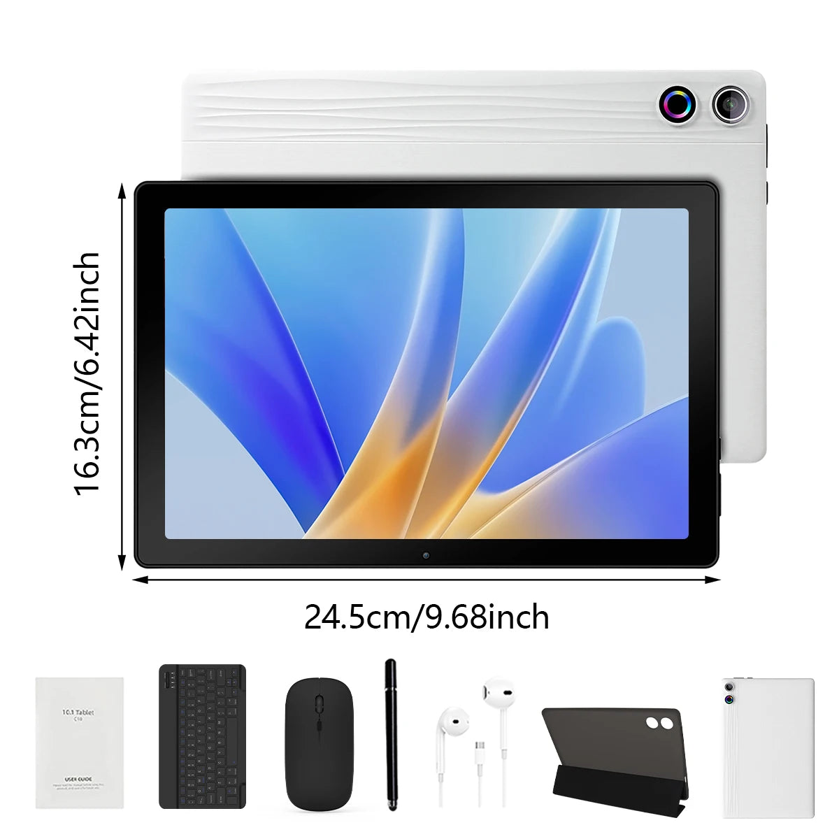 URAO Android Tablet Widevine L1 GMS 5000mAh Stylus Keyboard Case