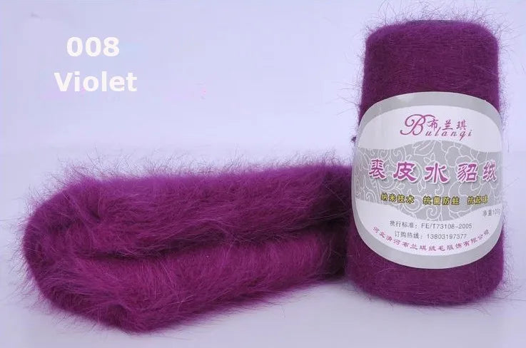 Mink Cashmere Sweater Women's Winter 2025 New Style Loose And Lazy Outside Wear Sweater Pullover JNS008