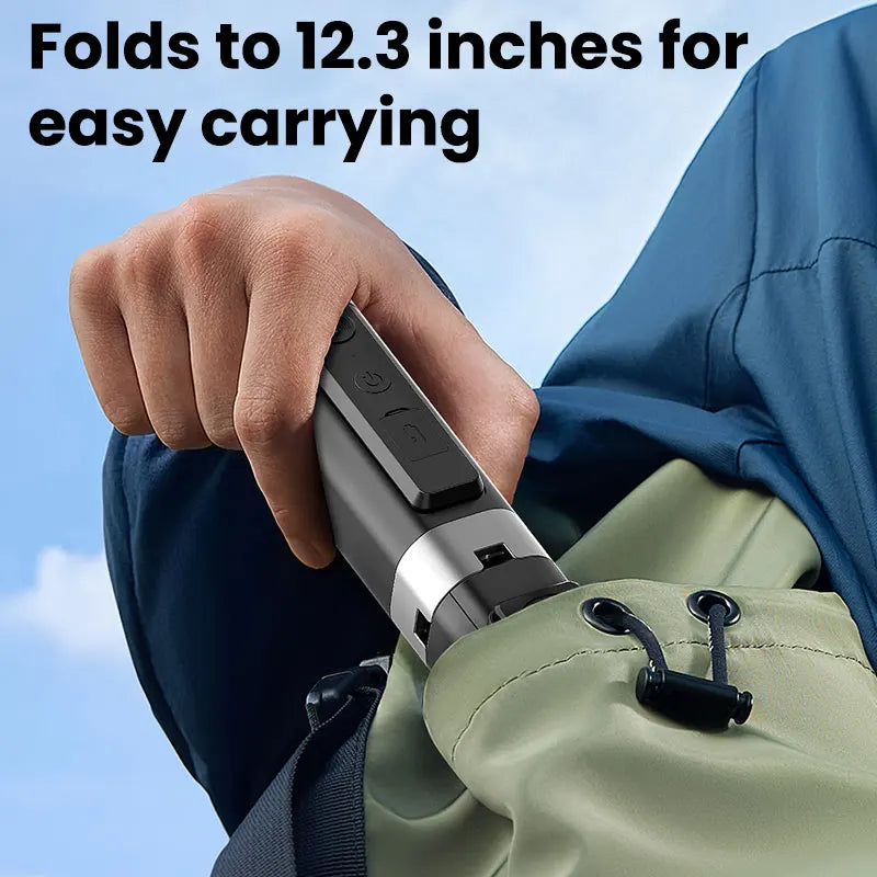 AOCHUAN Smart M3 Handheld Selfie Stick Equipped With AI Tracking And 360° Rotation Without Blind Spots For Smartphone Photograph