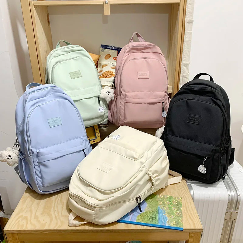 Unisex Softback School Backpack for Students All Purpose Daily Use