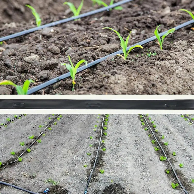 20-100M 16mm 0.2mm Thickness Drip Irrigation Tape Hole Space 10~50cm Soaker Greenhouse Farm Watering Hose Patch Tape Hose