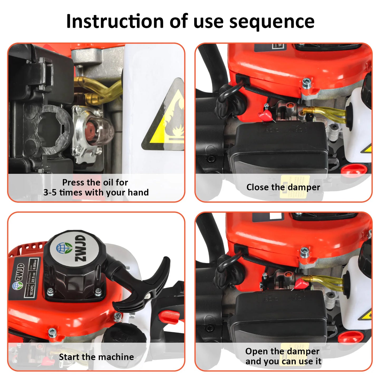 Hedge Trimmer Bush Trimmer, Lightweight & Compact Trimmer