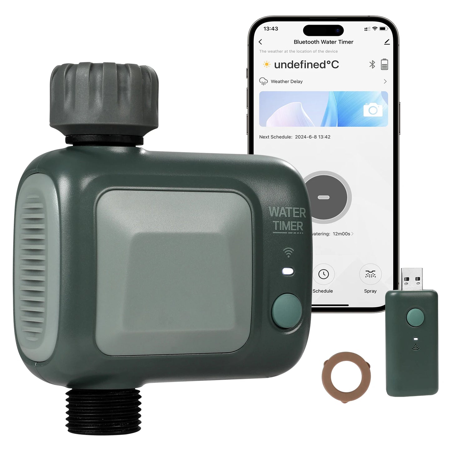 SucceBuy WiFi Sprinkler Timer With App And Voice Control