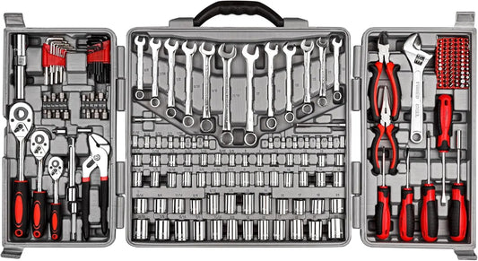 CARTMAN 205 Piece Ratchet Wrench Tool Set
