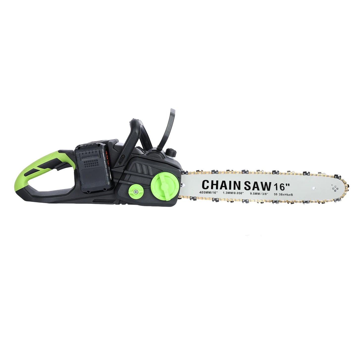Battery Powered Chainsaw with 2 x 4Ah Batteries, Auto-Lubrication Chain Saw for Tree Felling, Pruning, Logging and Firewood