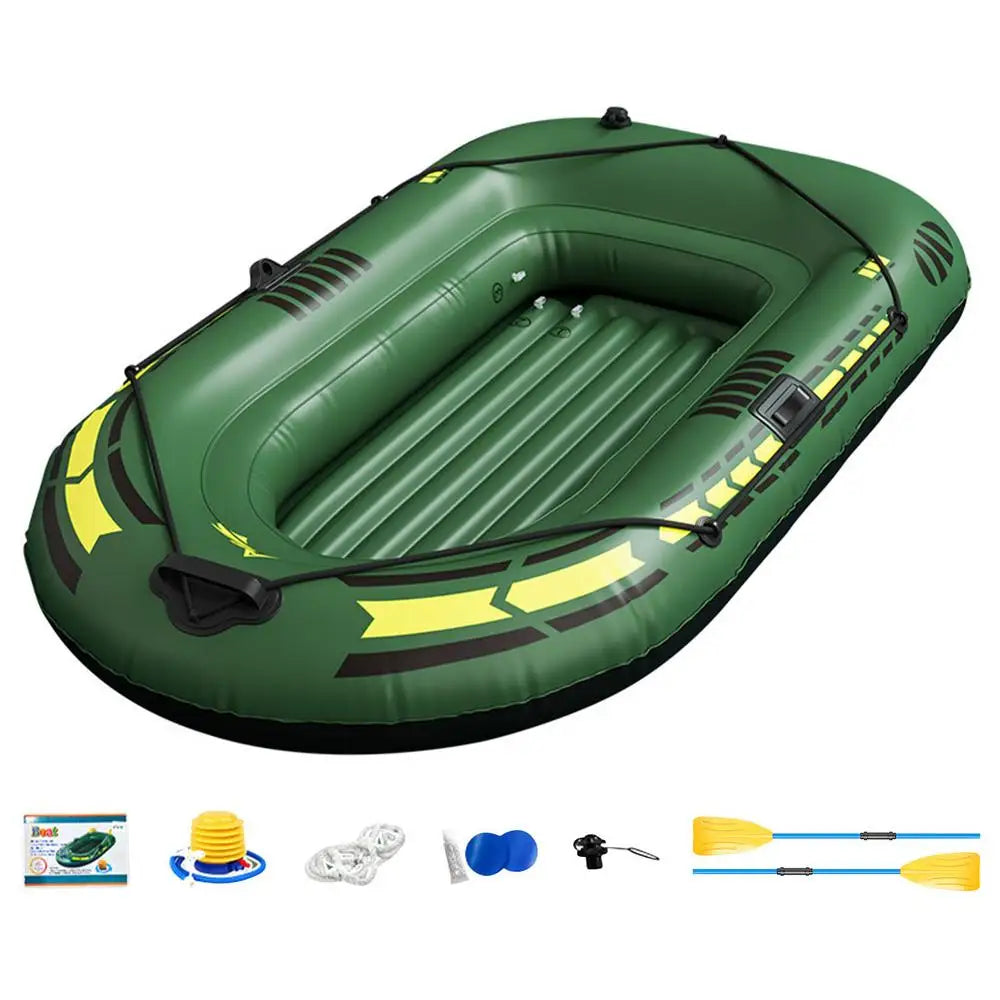 192*113*40cm Portable Inflatable Boat Canoe Inflatable Fishing Kayak Rafting & Fishing Boats Raft With Oars Pump For Adult
