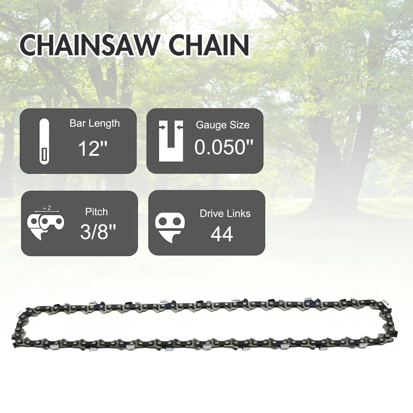12 Inch Cordless Chainsaw Gasoline Lightweight Portable Electric 1000W 25.4 CC Woodworking for Tree Wood Branch Cutting Farm