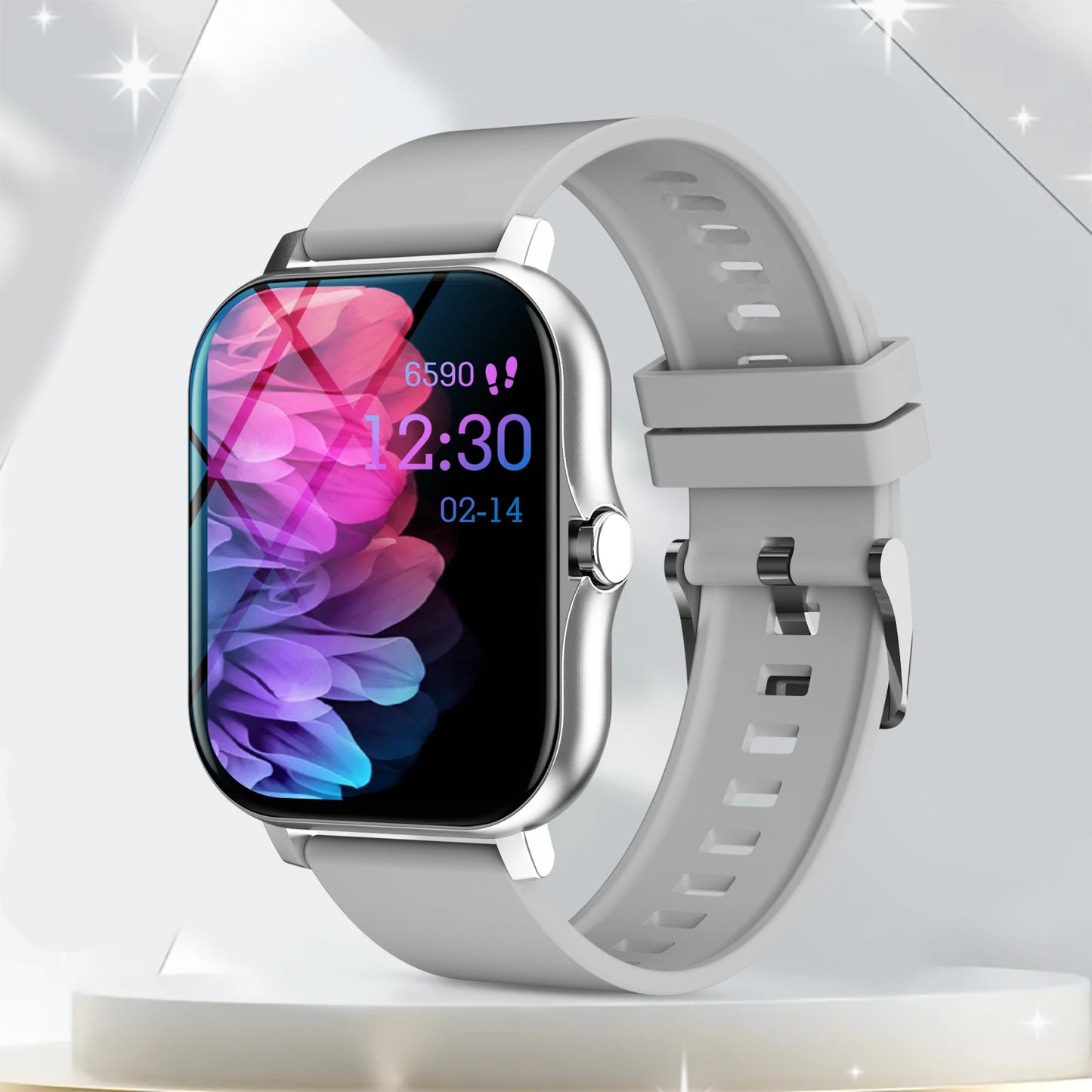 Smart watch wireless calling/dial Sport mode calling reminder and rejection fitness monitoring for iPhone/Android