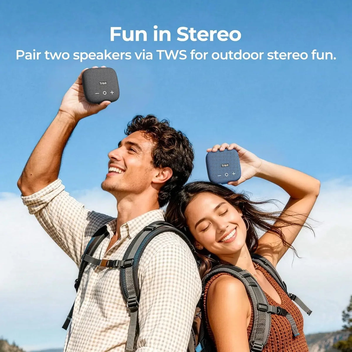 Tribit Stormbox Micro Portable Speaker IP67 Waterproof Bluetooth Audio System