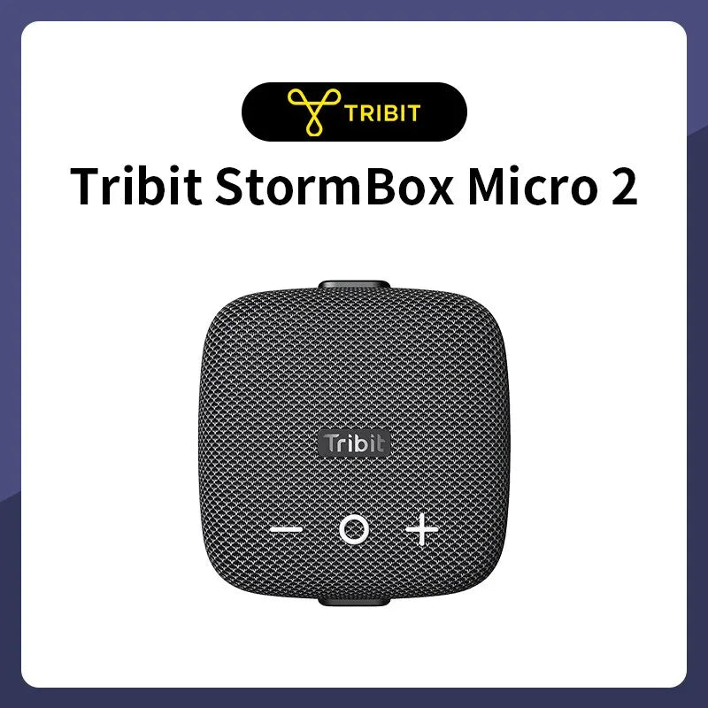 Tribit Stormbox Micro Portable Speaker IP67 Waterproof Bluetooth Audio System