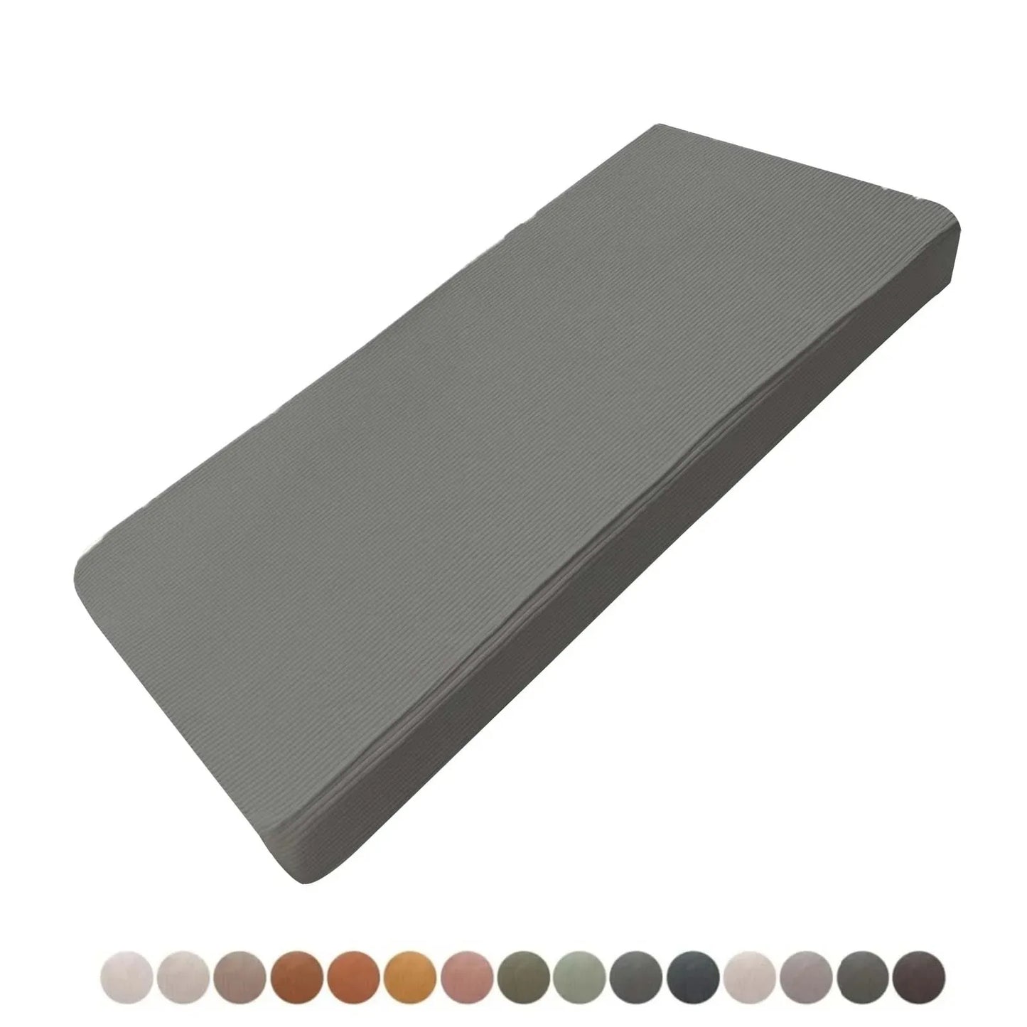 Custom Corduroy Bench Cushion Bay Window Pad Long Mattress Sofa Chair Seat Pillow Decorative Indoor Outdoor Garden Patio Seating