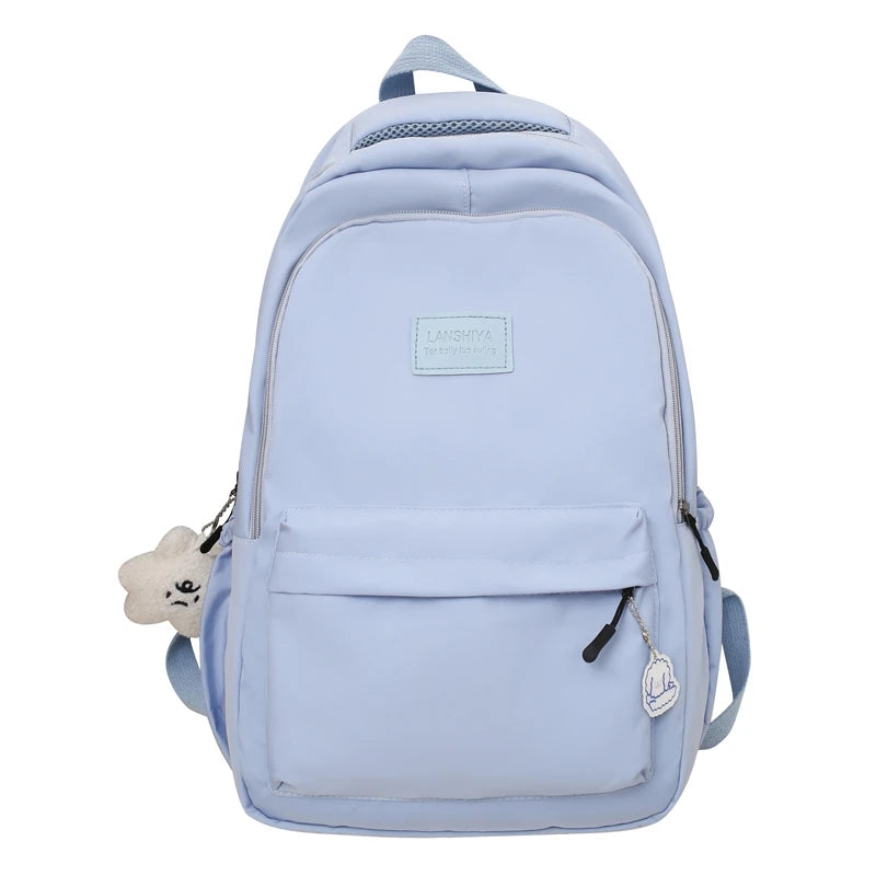 Unisex Softback School Backpack for Students All Purpose Daily Use