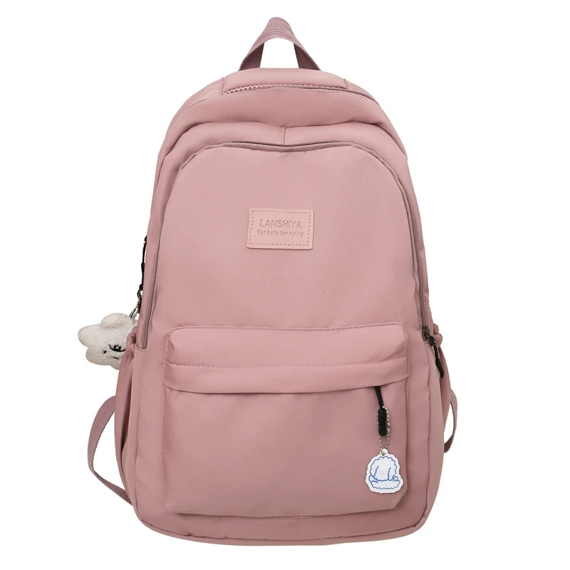 Unisex Softback School Backpack for Students All Purpose Daily Use