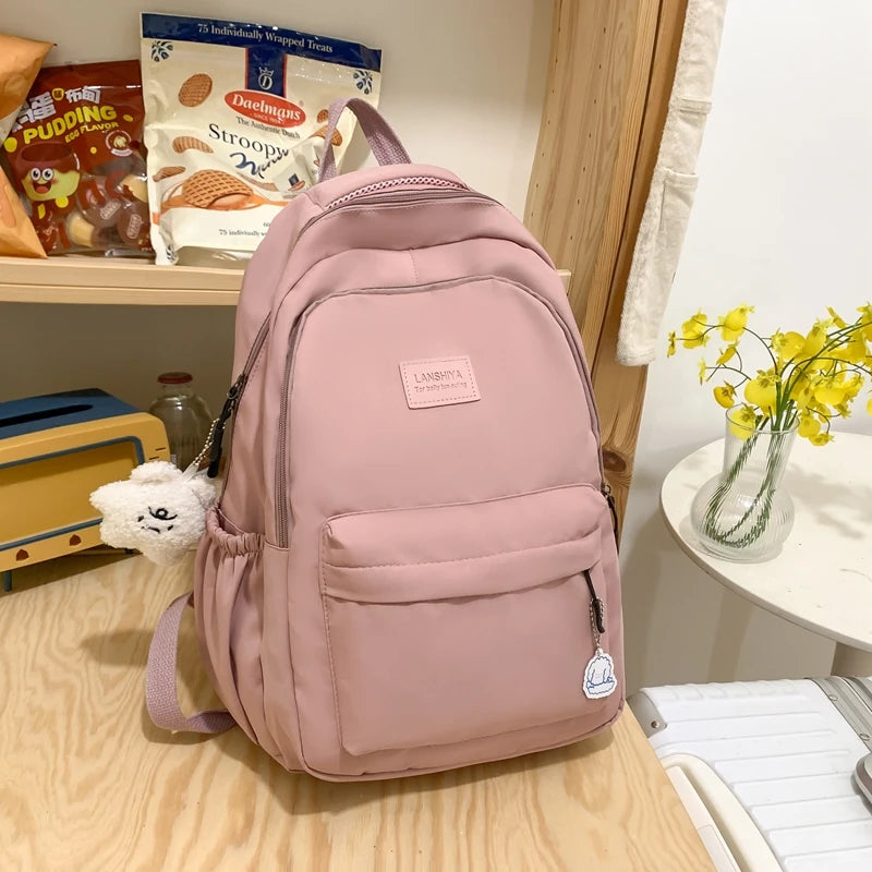 Unisex Softback School Backpack for Students All Purpose Daily Use