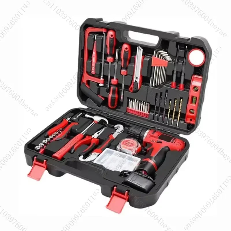 Cordless Drill Power Tool Kit for Home and DIY Projects
