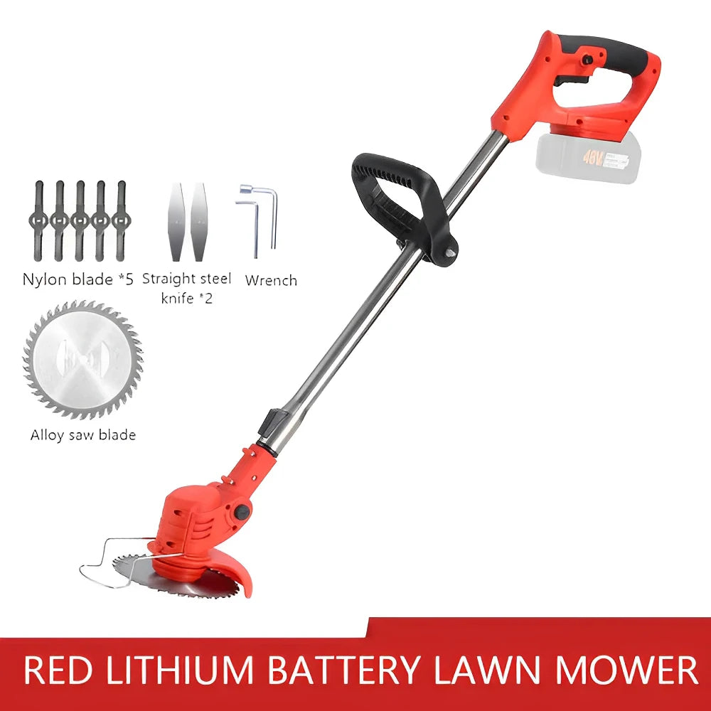 2026 New Cordless Handheld Electric Lawn Mower Grass Trimmer With Adjustable Garden Tool For Makita 21V Battery