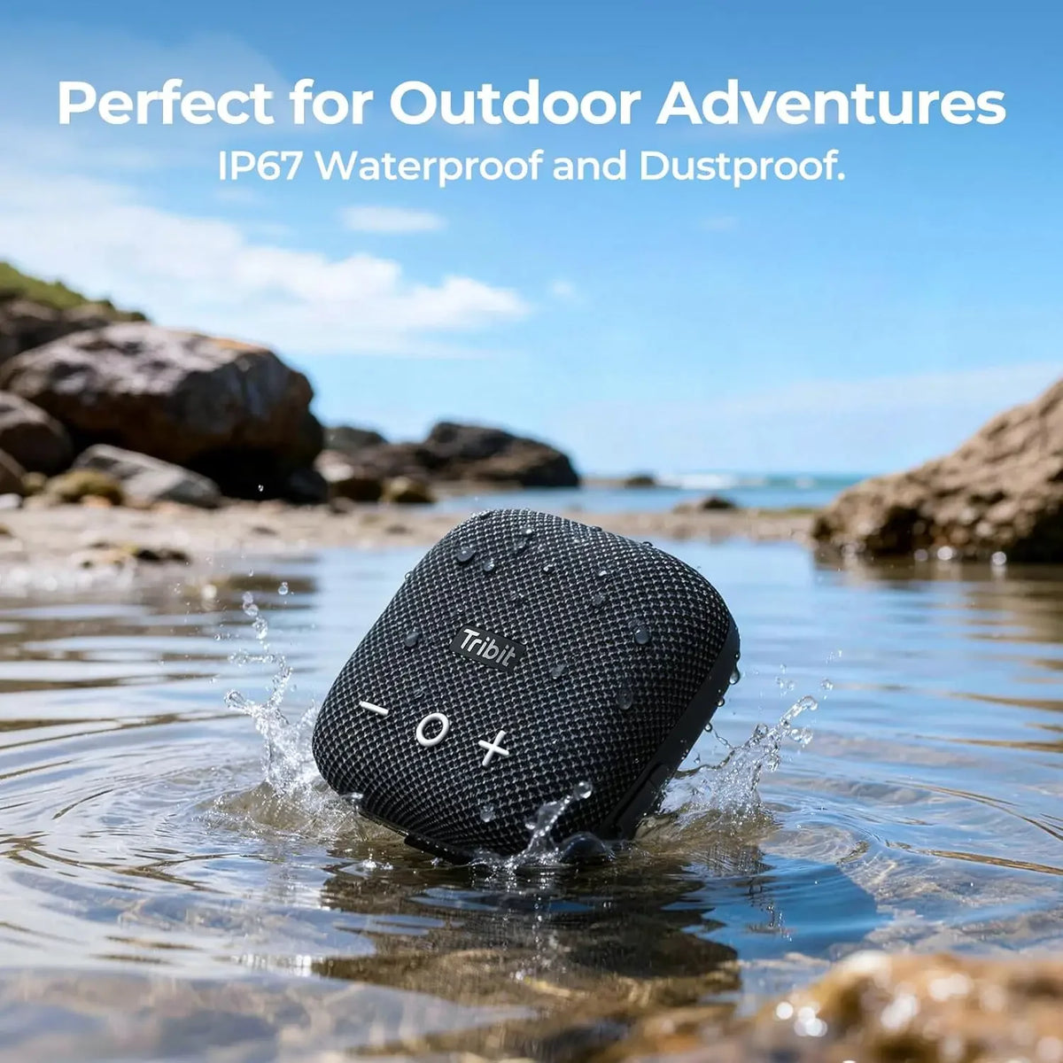 Tribit Stormbox Micro Portable Speaker IP67 Waterproof Bluetooth Audio System