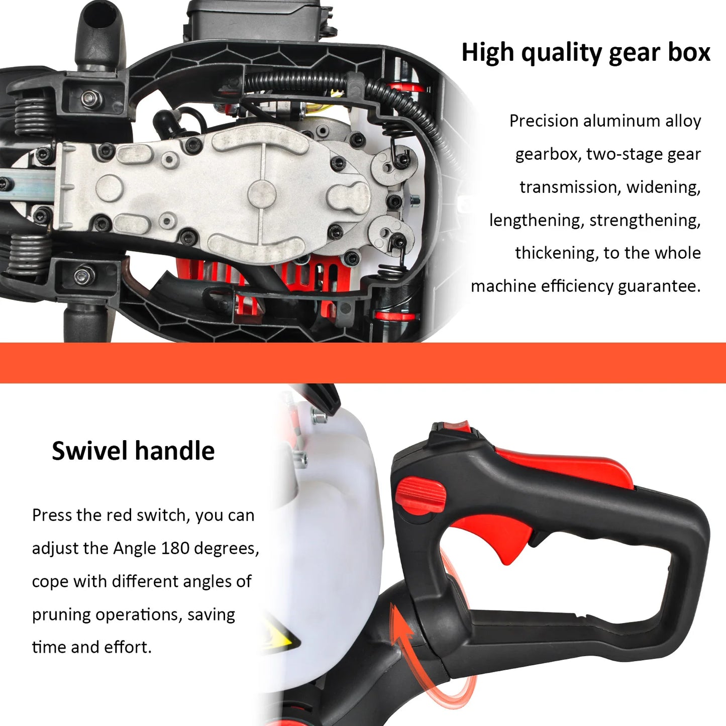 Hedge Trimmer Bush Trimmer, Lightweight & Compact Trimmer