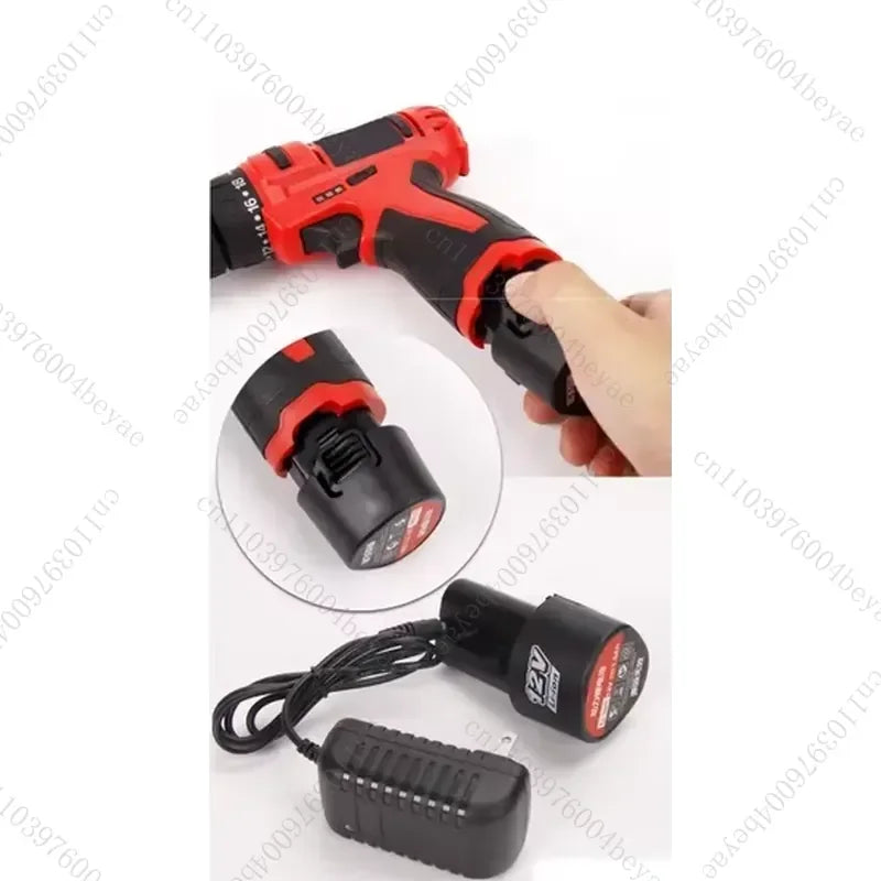 Cordless Drill Power Tool Kit for Home and DIY Projects
