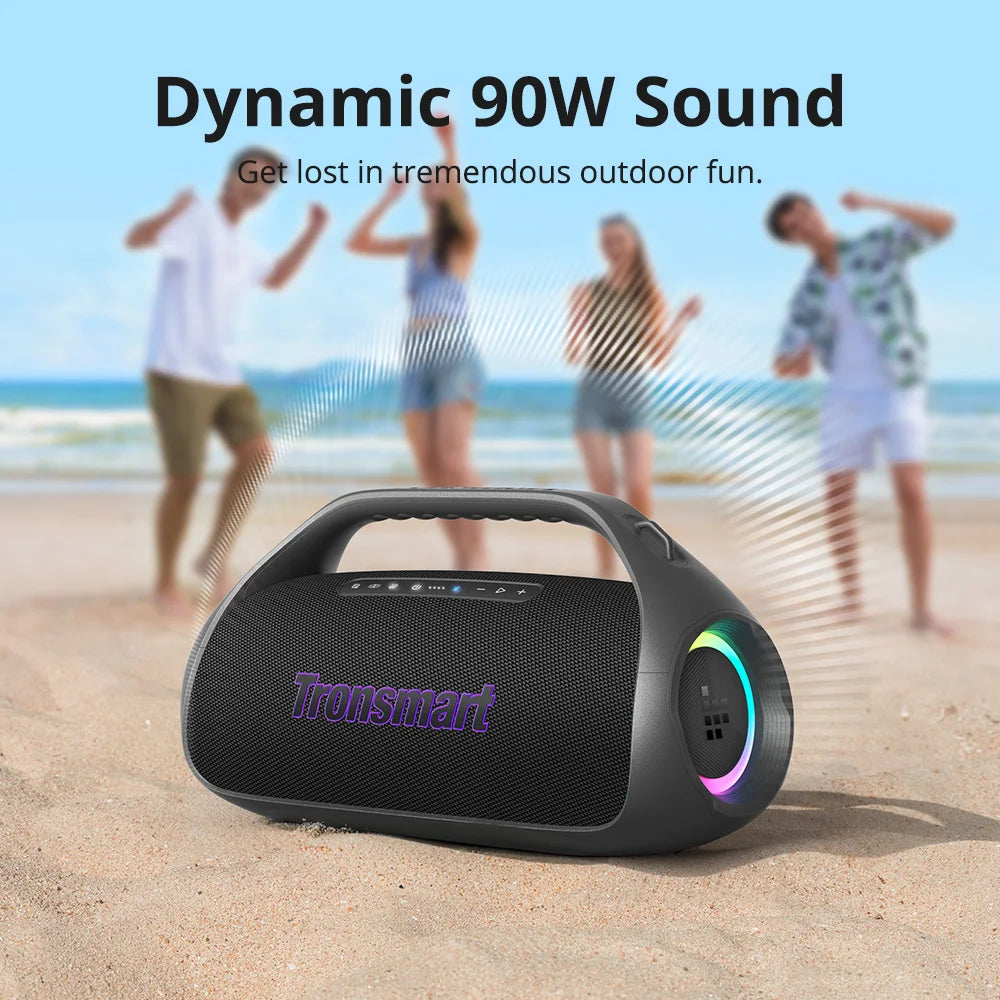 Tronsmart Bang 2 Speaker Bluetooth Wireless Portable Speaker with 90W, 2.1-Channel Clarity, 26H Playtime, Snyc 100 Speakers